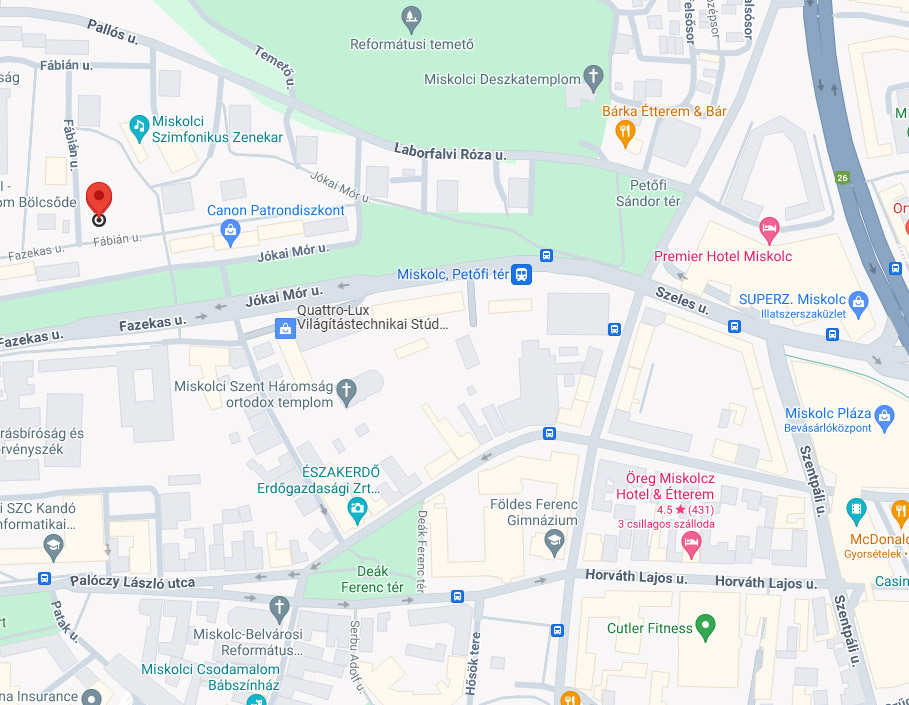 KONDÁS ÉVA STÚDIÓ | 3525 Miskolc, Fábián u. 2. | +36 30 338 3318
